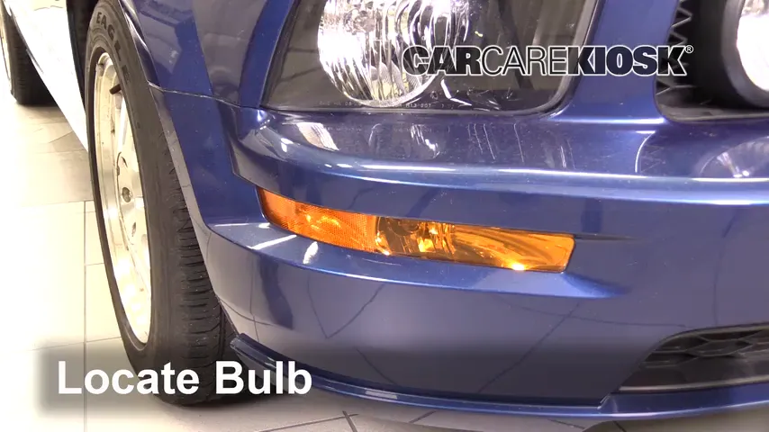 2007 Ford Mustang GT 4.6L V8 Coupe Lights Parking Light (replace bulb)